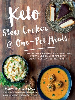 cover image of Keto Slow Cooker & One-Pot Meals